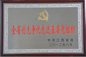 全省创先争优先进基层党组织