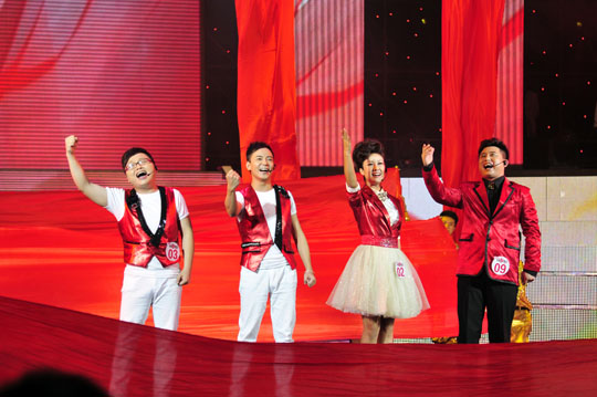 2011四特东方韵•红歌会谢幕 特香领袖助红歌放飞世界